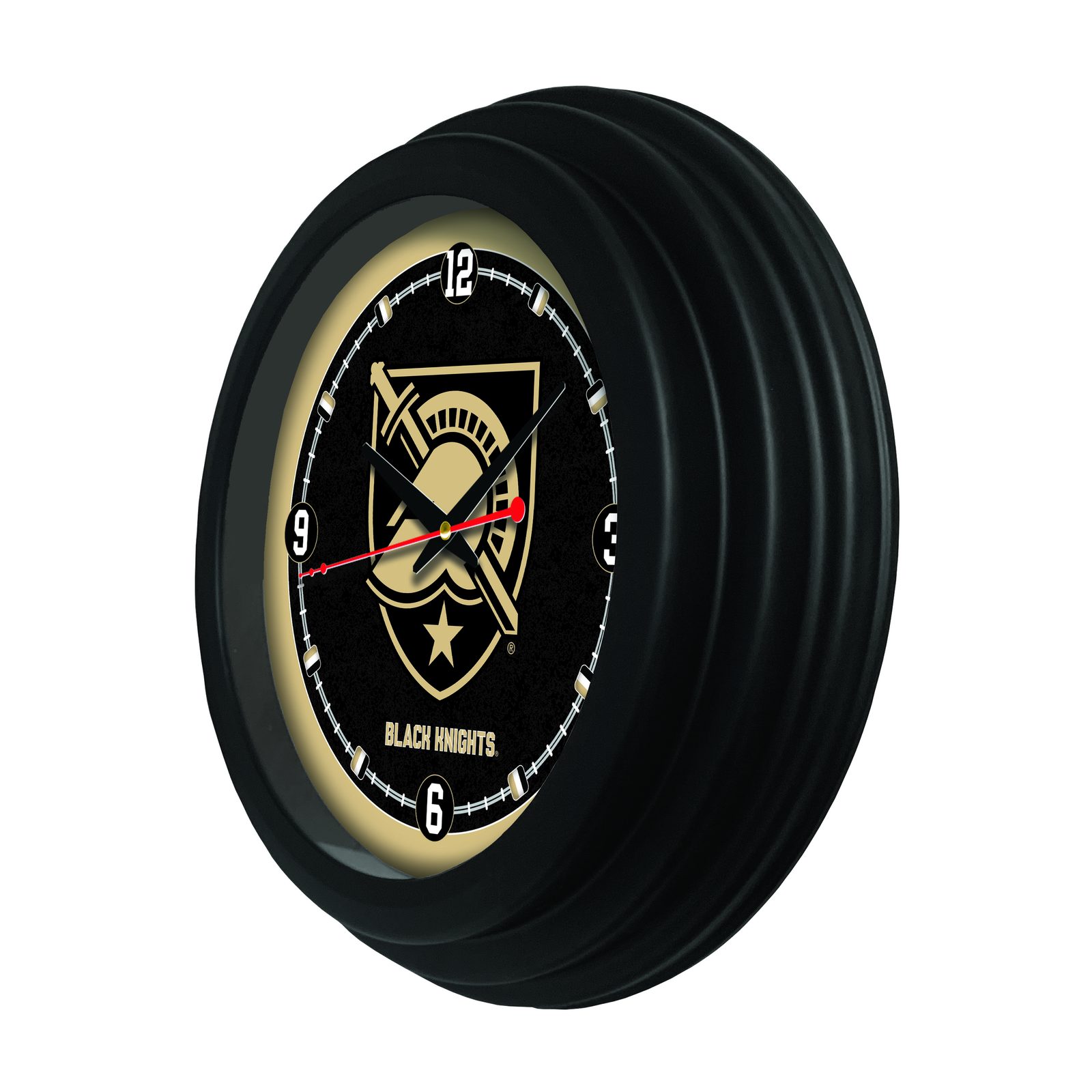 US Military Academy 15-Inch Wall Clock in Black 2 US Military Academy 15-Inch Wall Clock in Black - Image 2