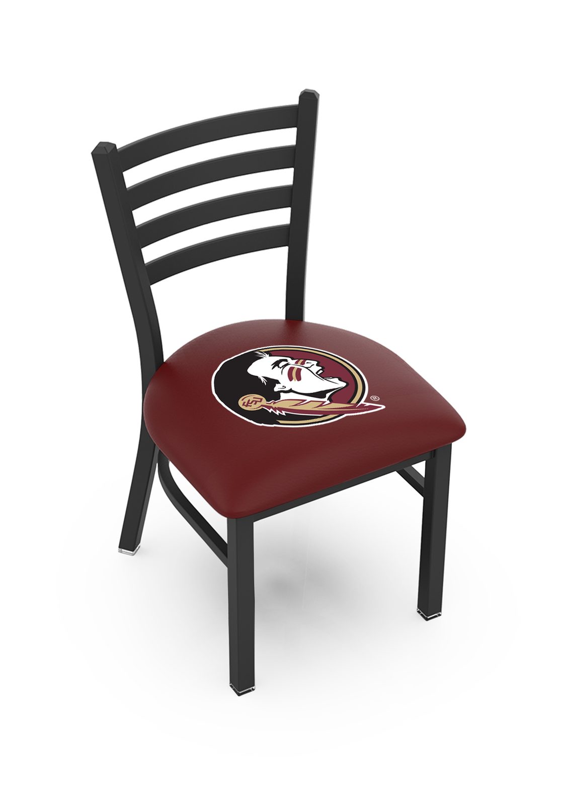 Florida State University 18-Inch Stationary Bar Chair (Head Logo) 1 Florida State University 18-Inch Stationary Bar Chair (Head Logo)