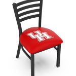 University of Houston 18-Inch Stationary Bar Chair 3 University of Houston 18-Inch Stationary Bar Chair