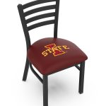 Iowa State University 18-Inch Stationary Bar Chair 3 Iowa State University 18-Inch Stationary Bar Chair