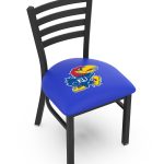 University of Kansas 18-Inch Stationary Bar Chair 3 University of Kansas 18-Inch Stationary Bar Chair