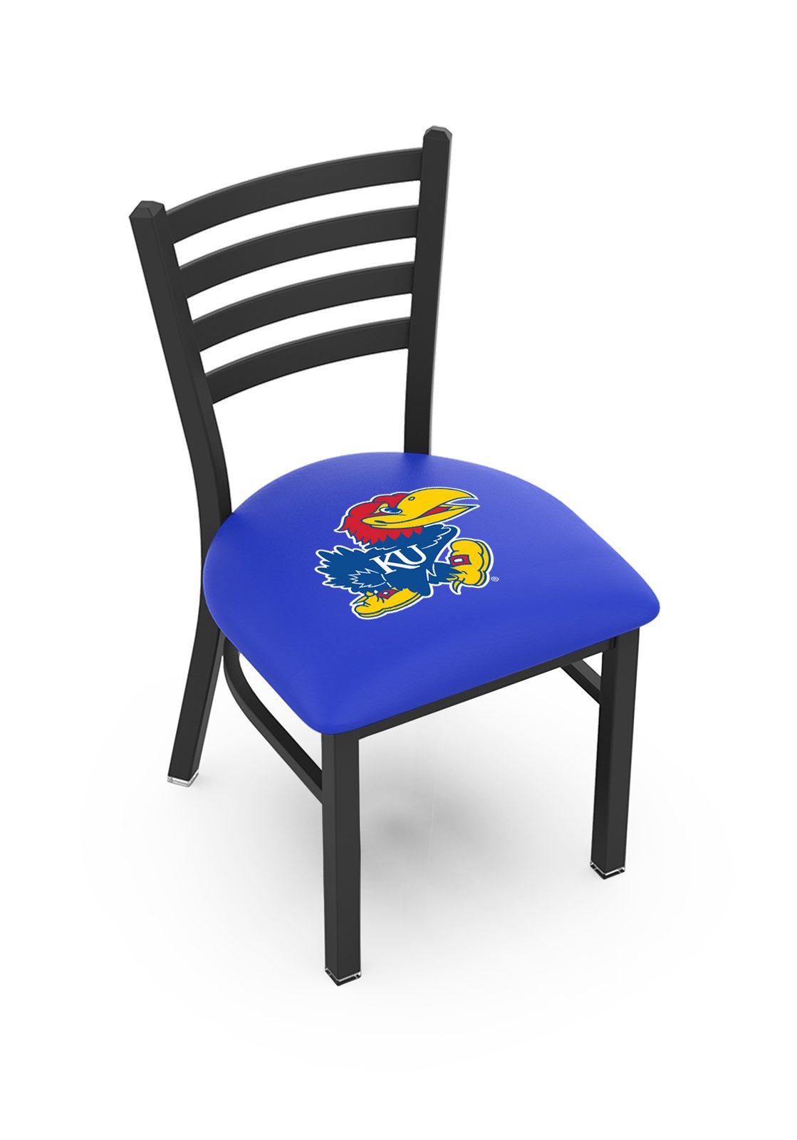 University of Kansas 18-Inch Stationary Bar Chair 1 University of Kansas 18-Inch Stationary Bar Chair