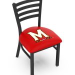 University of Maryland 18-Inch Stationary Bar Chair 3 University of Maryland 18-Inch Stationary Bar Chair