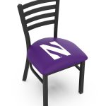Northwestern University 18-Inch Stationary Bar Chair 3 Northwestern University 18-Inch Stationary Bar Chair