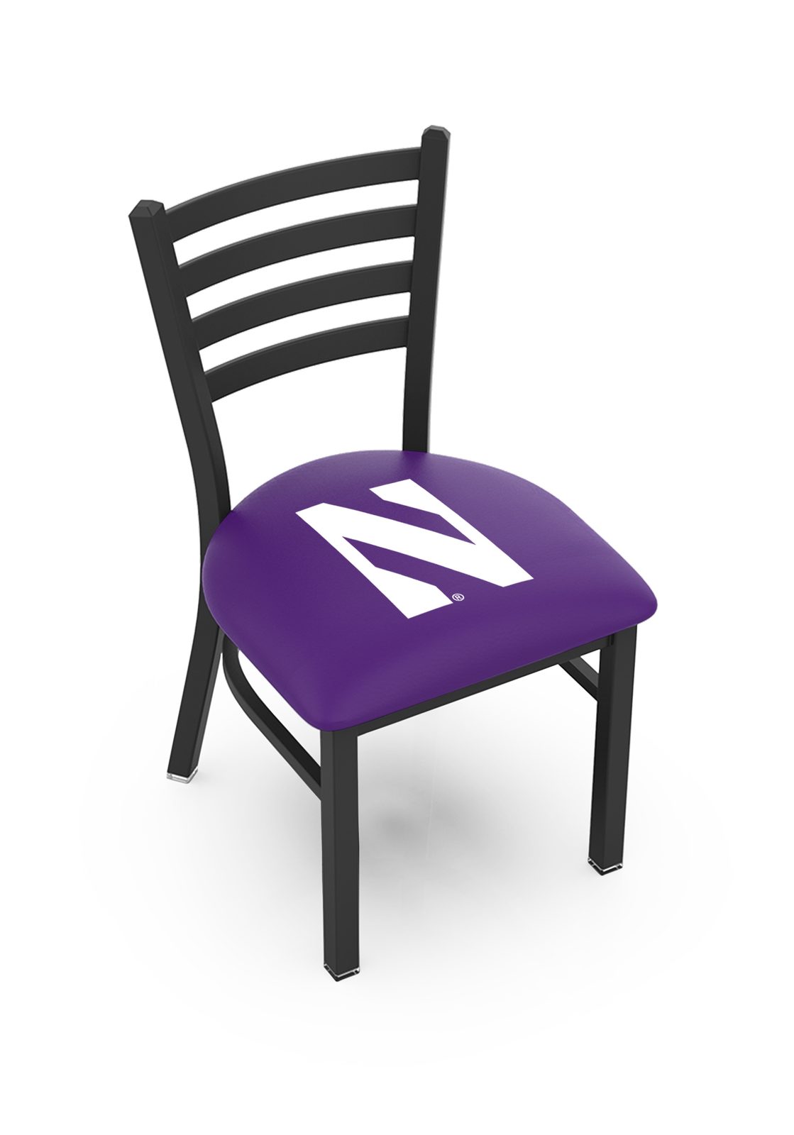 Northwestern University 18-Inch Stationary Bar Chair 1 Northwestern University 18-Inch Stationary Bar Chair