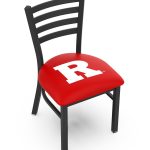 Rutgers University 18-Inch Stationary Bar Chair 3 Rutgers University 18-Inch Stationary Bar Chair