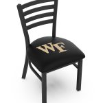 Wake Forest University 18-Inch Stationary Bar Chair 3 Wake Forest University 18-Inch Stationary Bar Chair