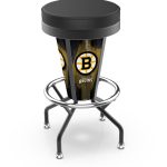Boston Bruins 30-Inch Lighted Bar Stool
