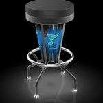 St Louis Blues 30-Inch Lighted Bar Stool