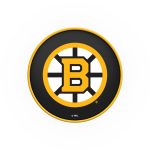 Boston Bruins 30-Inch Swivel Backless Bar Stool w/ Chrome Finish, Double-Ring Base, Cushion Seat 6 Boston Bruins 30-Inch Swivel Backless Bar Stool w/ Chrome Finish, Double-Ring Base, Cushion Seat