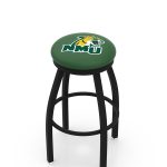 Northern Michigan University 36-Inch Swivel Backless Extra Tall Bar Stool w/ Black Wrinkle Finish, Single-Ring Base, 2-Inch Black Wrinkle Ring, 2.5-Inch Cushion Seat 3 Northern Michigan University 36-Inch Swivel Backless Extra Tall Bar Stool w/ Black Wrinkle Finish, Single-Ring Base, 2-Inch Black Wrinkle Ring, 2.5-Inch Cushion Seat