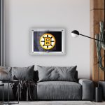 Boston Bruins A4 Backlit LED Sign