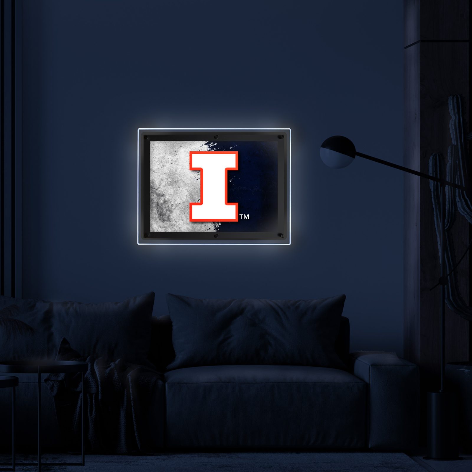 University of Illinois LG Backlit LED Sign 3 University of Illinois LG Backlit LED Sign - Image 3