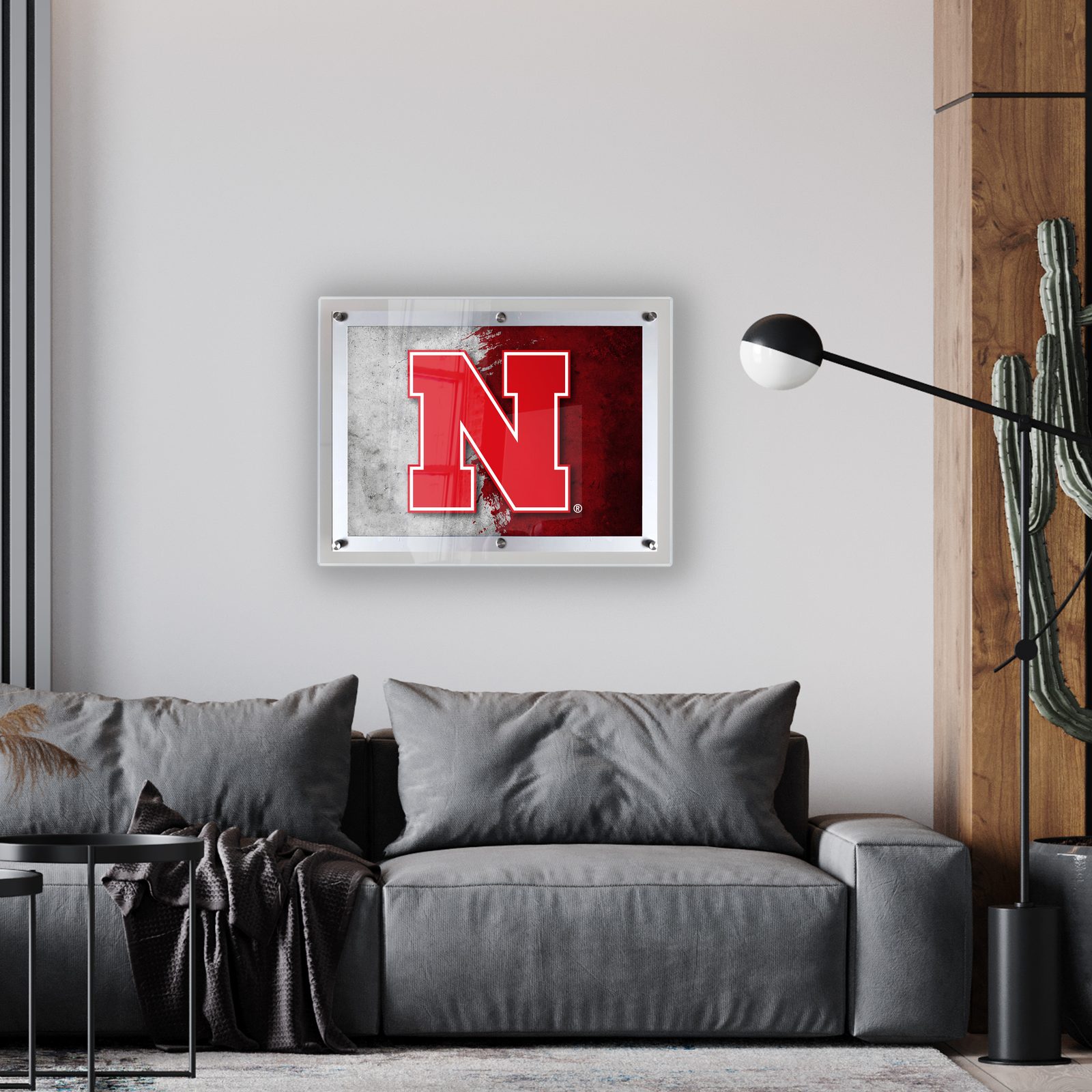 University of Nebraska LG Backlit LED Sign 2 University of Nebraska LG Backlit LED Sign - Image 2