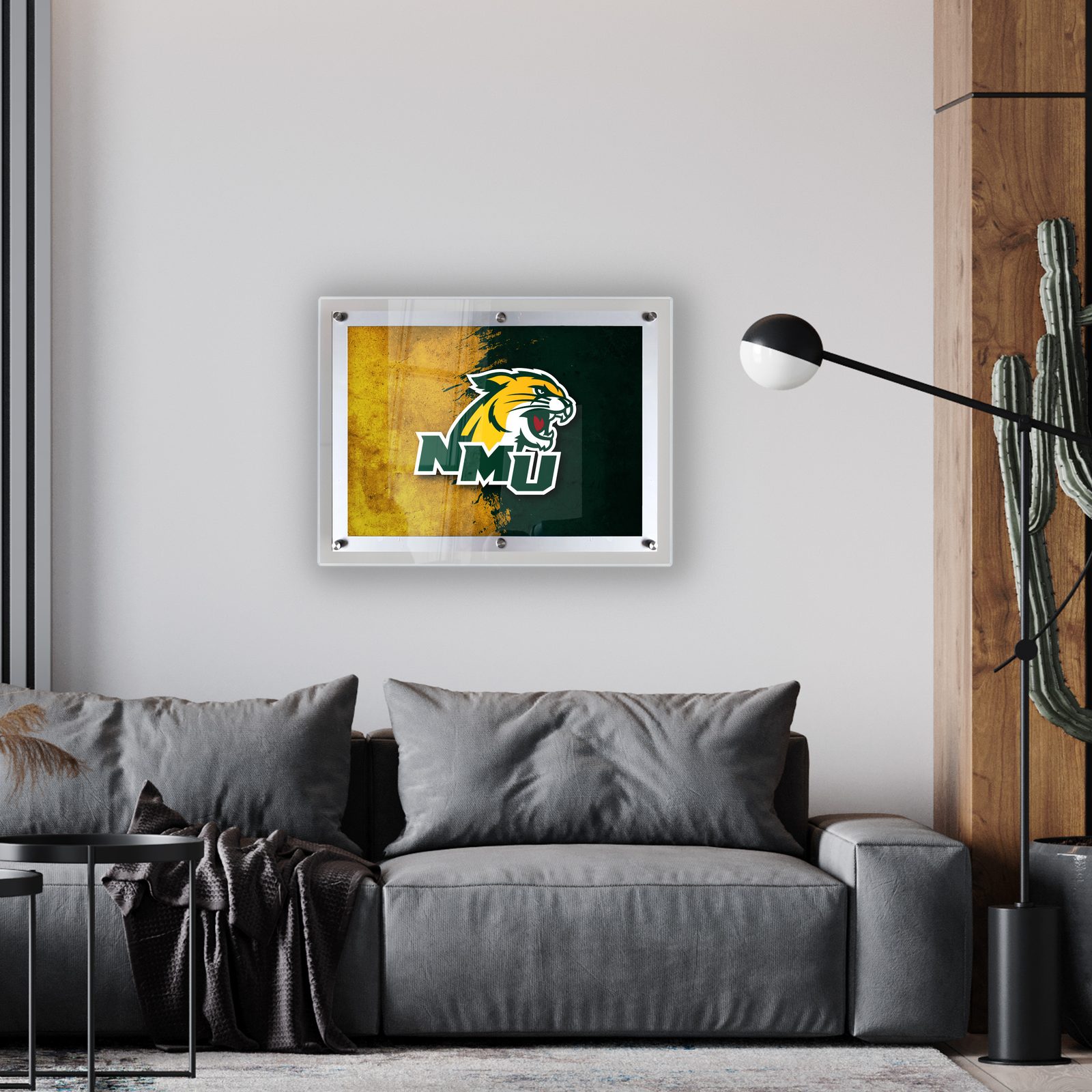 Northern Michigan University A4 Backlit LED Sign 2 Northern Michigan University A4 Backlit LED Sign - Image 2