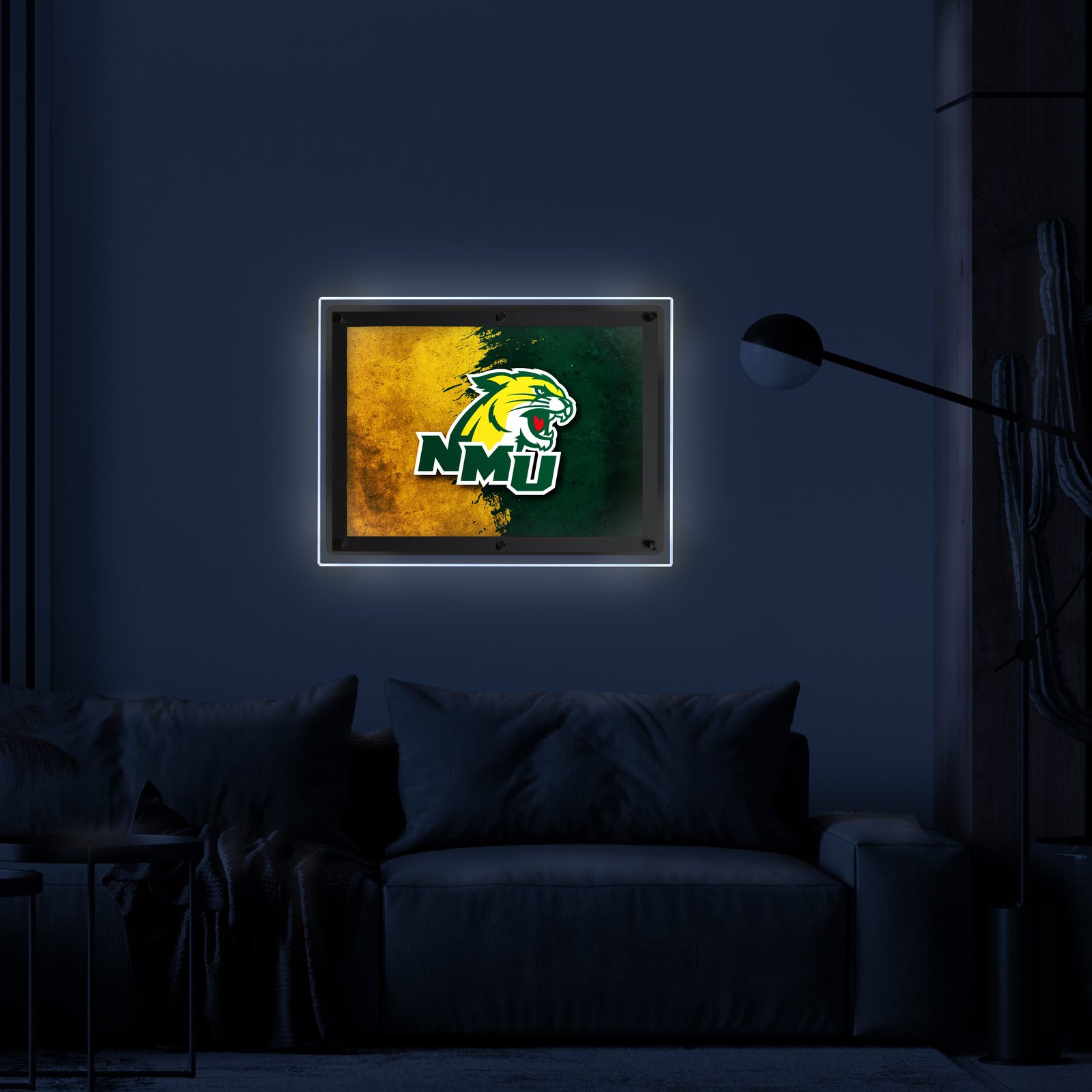Northern Michigan University A4 Backlit LED Sign 3 Northern Michigan University A4 Backlit LED Sign - Image 3