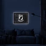 POW/MIA A3 Backlit LED Sign