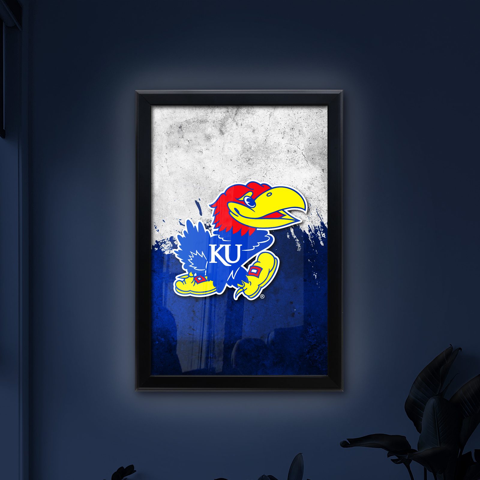 University of Kansas 16x24 Snapframe Lightbox 4 University of Kansas 16x24 Snapframe Lightbox - Image 4