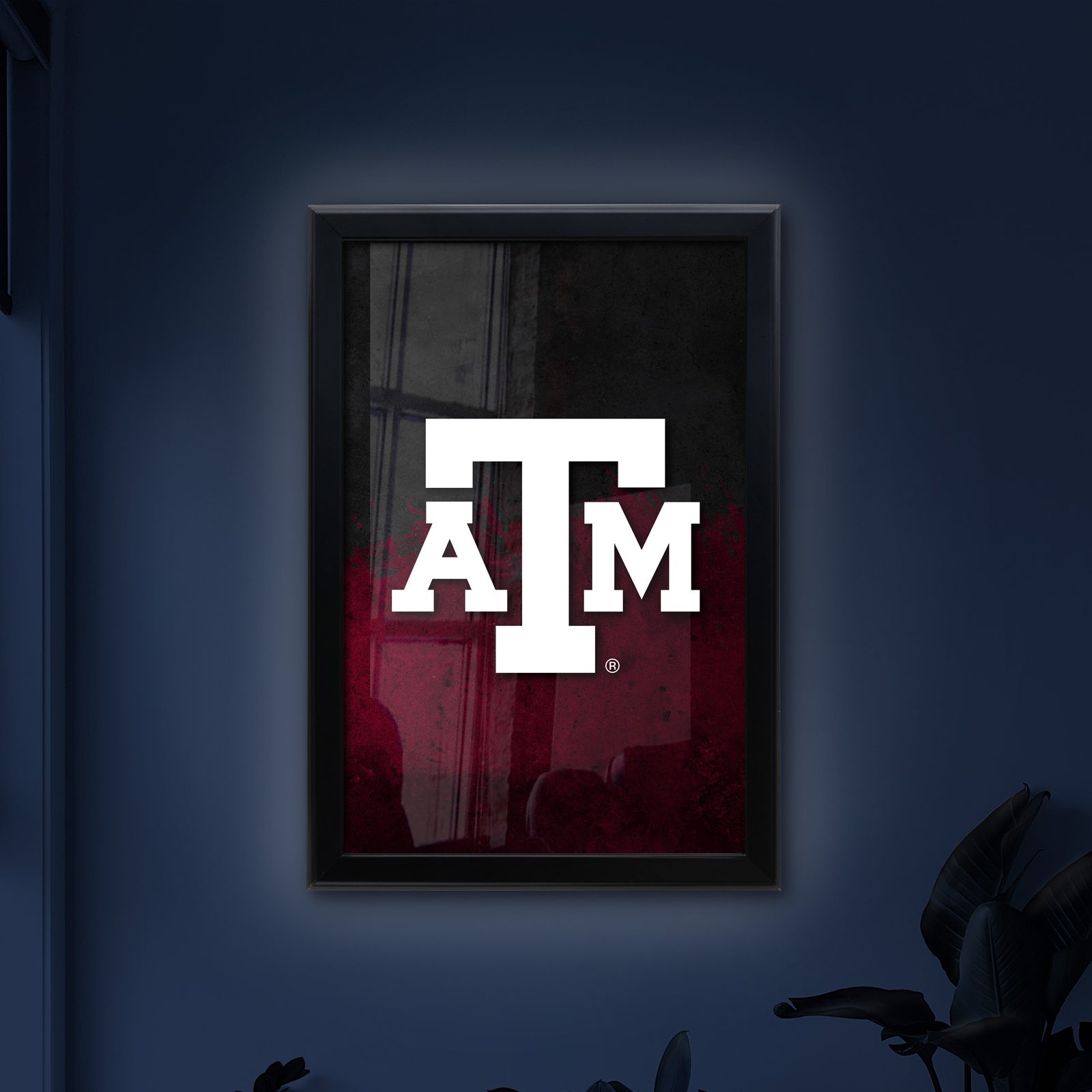 Texas A&M 16x24 Snapframe Lightbox 4 Texas A&M 16x24 Snapframe Lightbox - Image 4