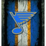 St Louis Blues 24x32 Logo Canvas Wall Art (Alternate) 3 St Louis Blues 24x32 Logo Canvas Wall Art (Alternate)