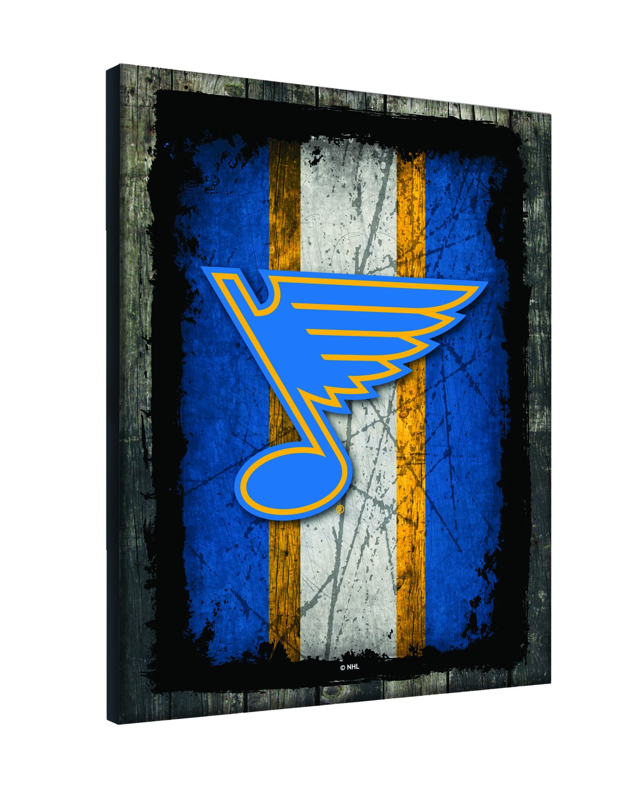 St Louis Blues 24x32 Logo Canvas Wall Art (Alternate) 2 St Louis Blues 24x32 Logo Canvas Wall Art (Alternate) - Image 2