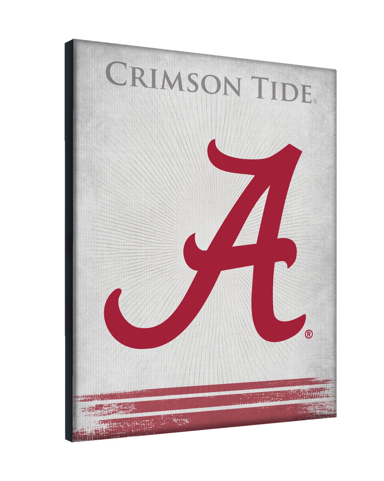 University of Alabama (Script A) 15x20 Logo Canvas Wall Art 2 University of Alabama (Script A) 15x20 Logo Canvas Wall Art - Image 2
