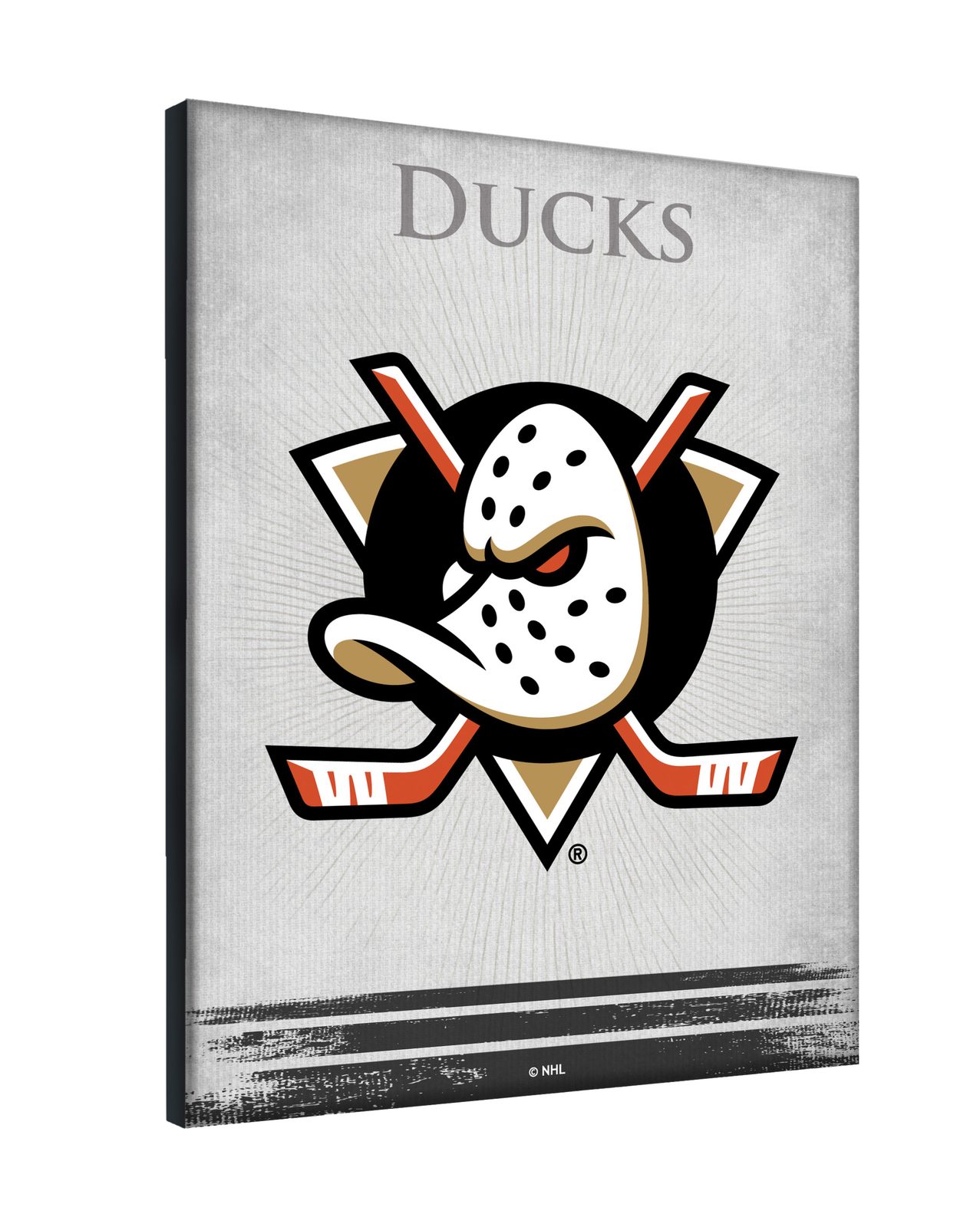 Anaheim Ducks 15x20 Logo Canvas Wall Art 2 Anaheim Ducks 15x20 Logo Canvas Wall Art - Image 2