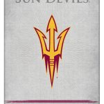 Arizona State University (Pitchfork) 24x32 Logo Canvas Wall Art 3 Arizona State University (Pitchfork) 24x32 Logo Canvas Wall Art