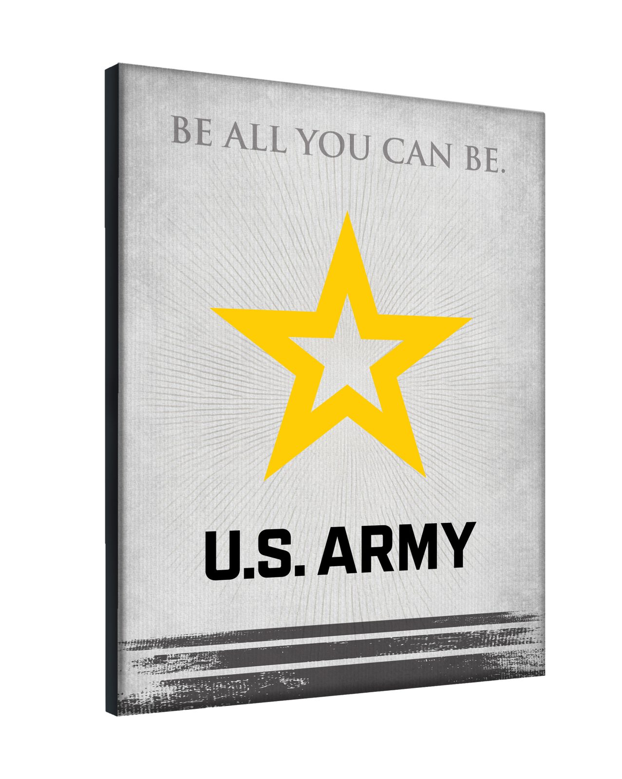 United States Army 24x32 Logo Canvas Wall Art 2 United States Army 24x32 Logo Canvas Wall Art - Image 2