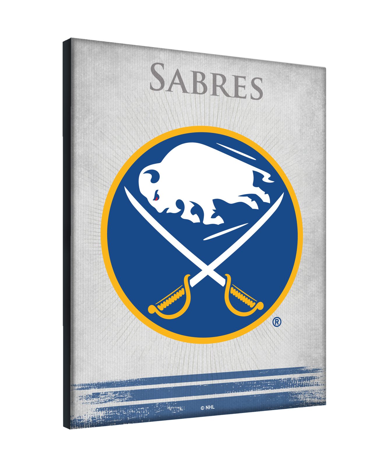 Buffalo Sabres 24x32 Logo Canvas Wall Art 2 Buffalo Sabres 24x32 Logo Canvas Wall Art - Image 2