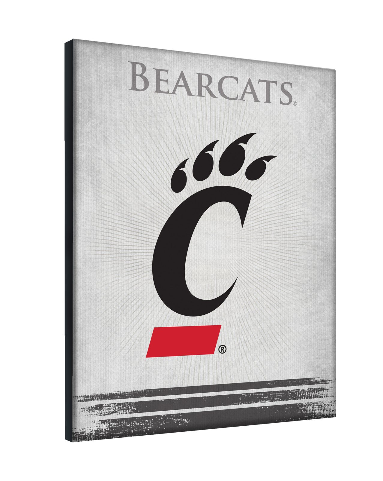 University of Cincinnati 15x20 Logo Canvas Wall Art 2 University of Cincinnati 15x20 Logo Canvas Wall Art - Image 2