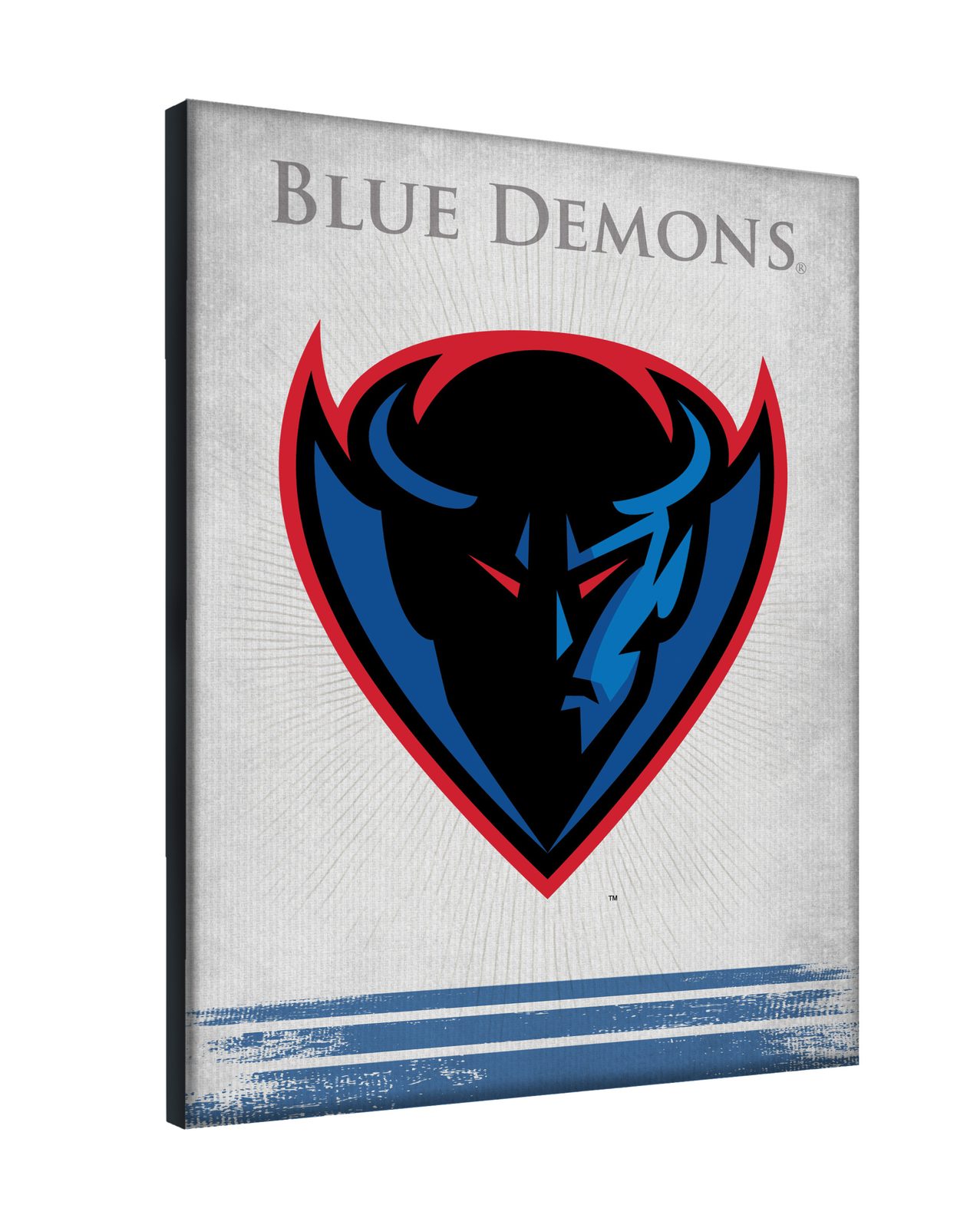 DePaul University 24x32 Logo Canvas Wall Art 2 DePaul University 24x32 Logo Canvas Wall Art - Image 2