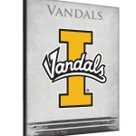 University of Idaho 15x20 Logo Canvas Wall Art