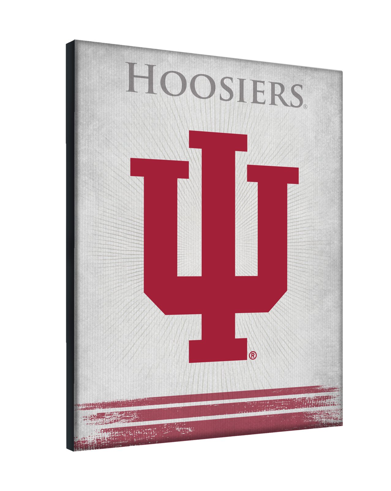 Indiana University 15x20 Logo Canvas Wall Art 2 Indiana University 15x20 Logo Canvas Wall Art - Image 2