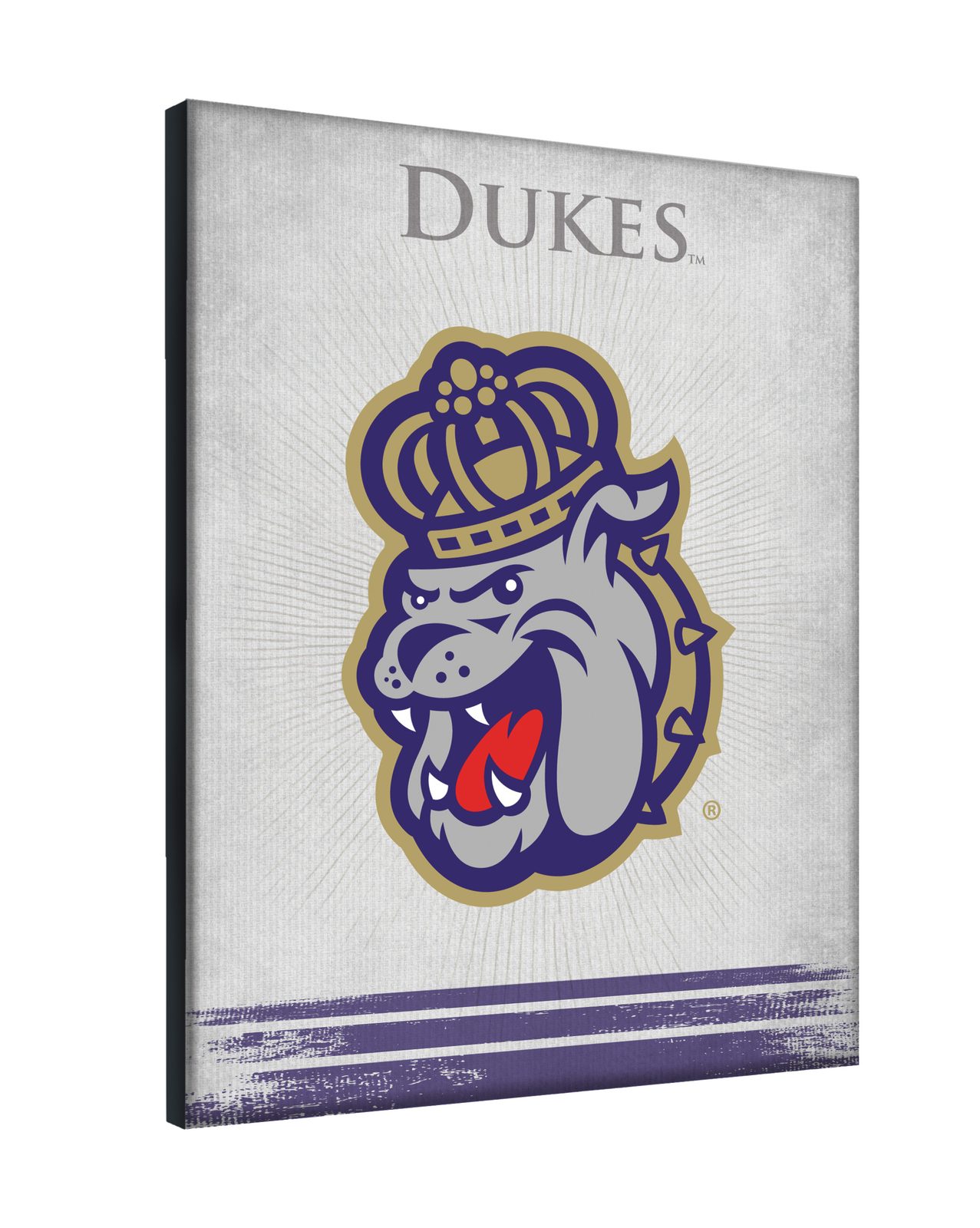 James Madison University 15x20 Logo Canvas Wall Art 2 James Madison University 15x20 Logo Canvas Wall Art - Image 2