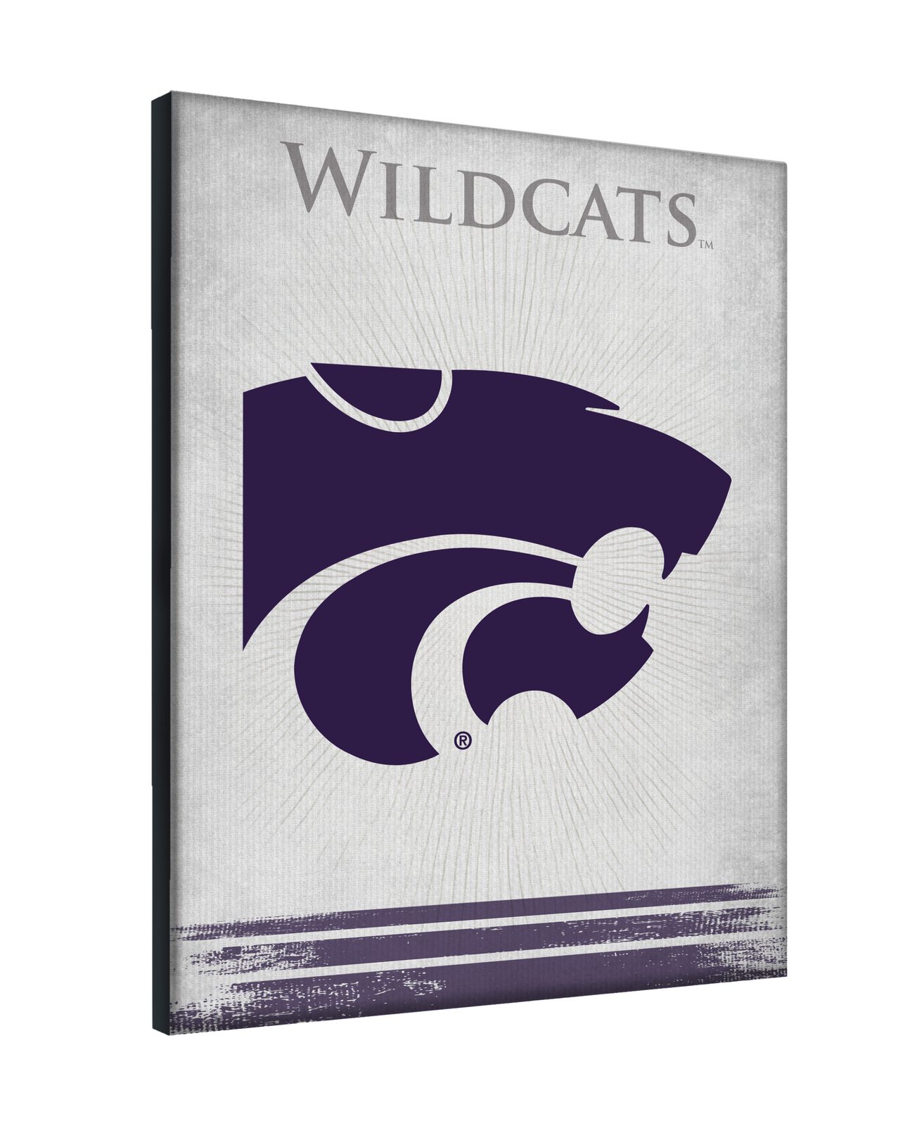 Kansas State University 15x20 Logo Canvas Wall Art 2 Kansas State University 15x20 Logo Canvas Wall Art - Image 2