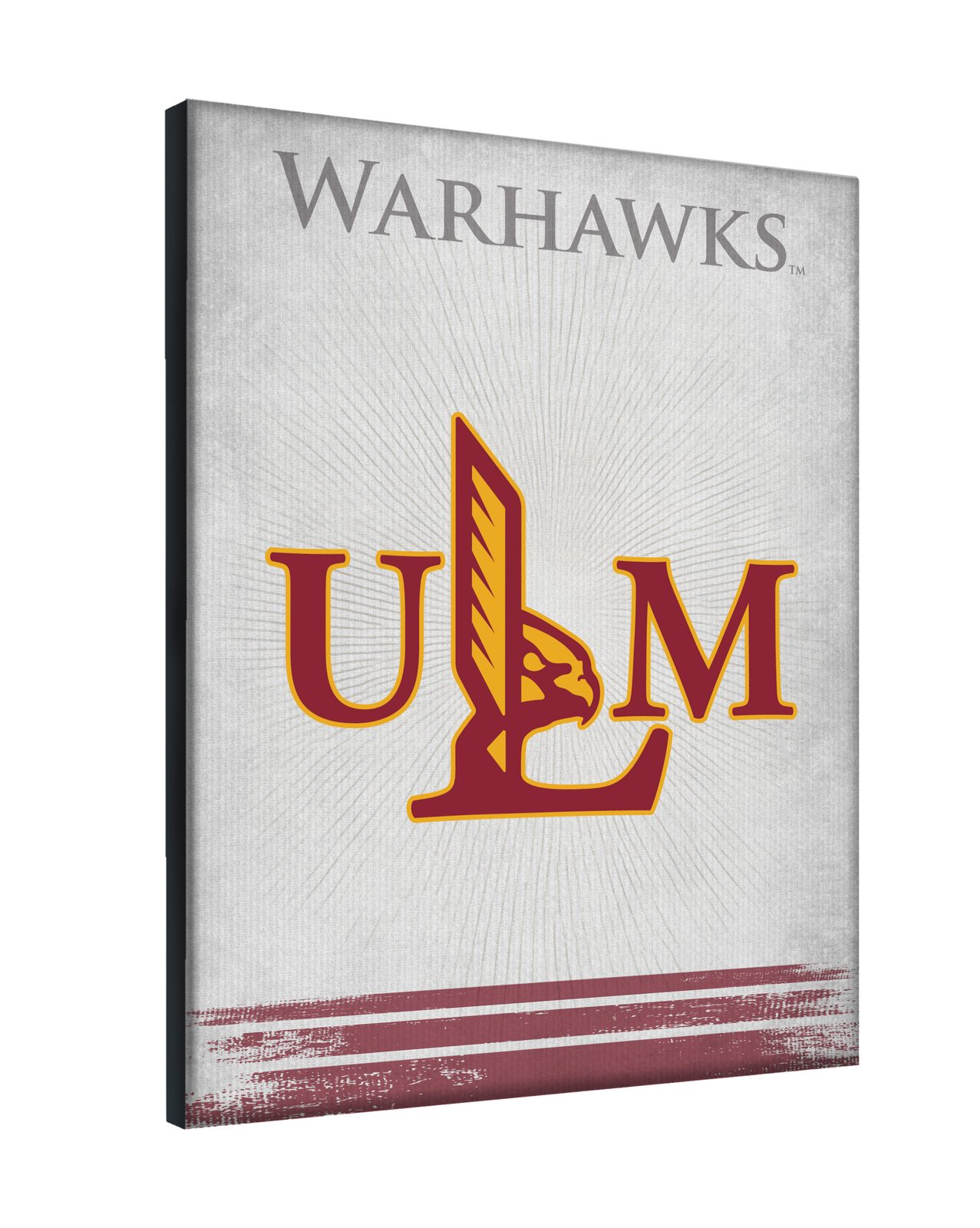 University of Louisiana at Monroe 24x32 Logo Canvas Wall Art 2 University of Louisiana at Monroe 24x32 Logo Canvas Wall Art - Image 2