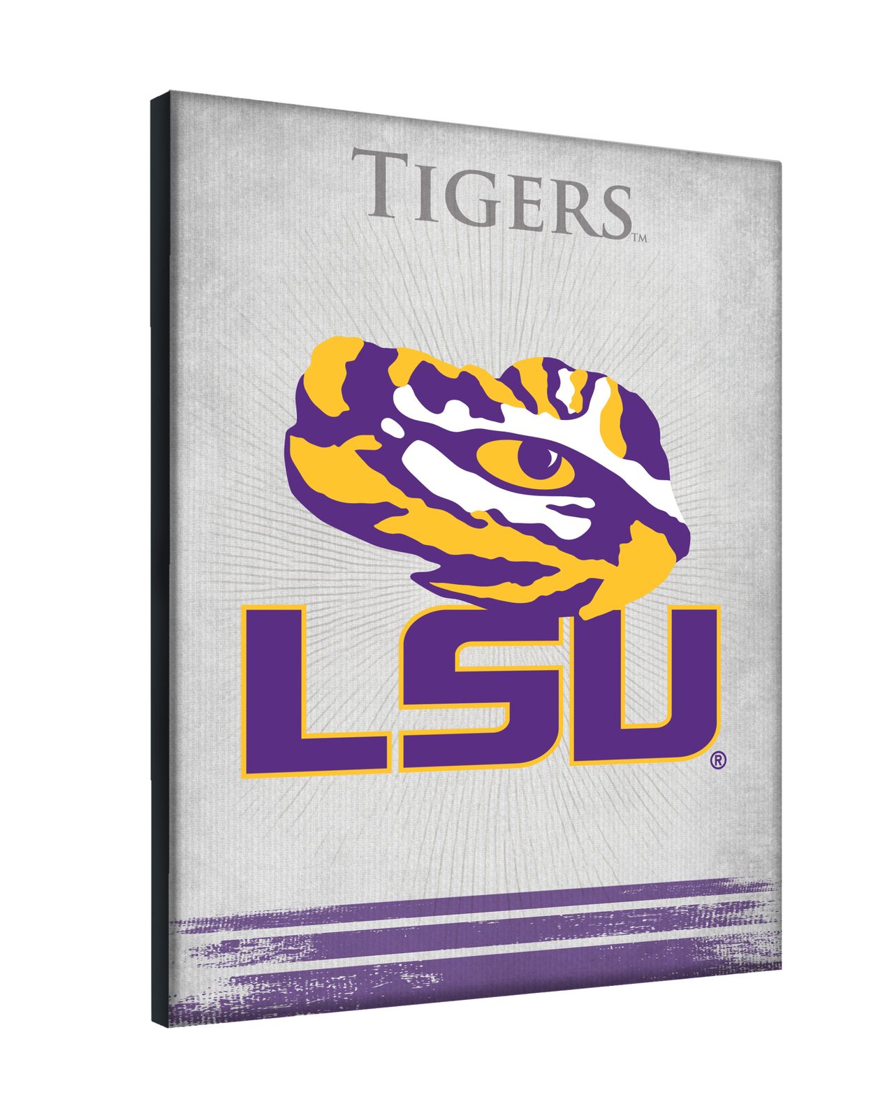 Louisiana State University 15x20 Logo Canvas Wall Art 2 Louisiana State University 15x20 Logo Canvas Wall Art - Image 2