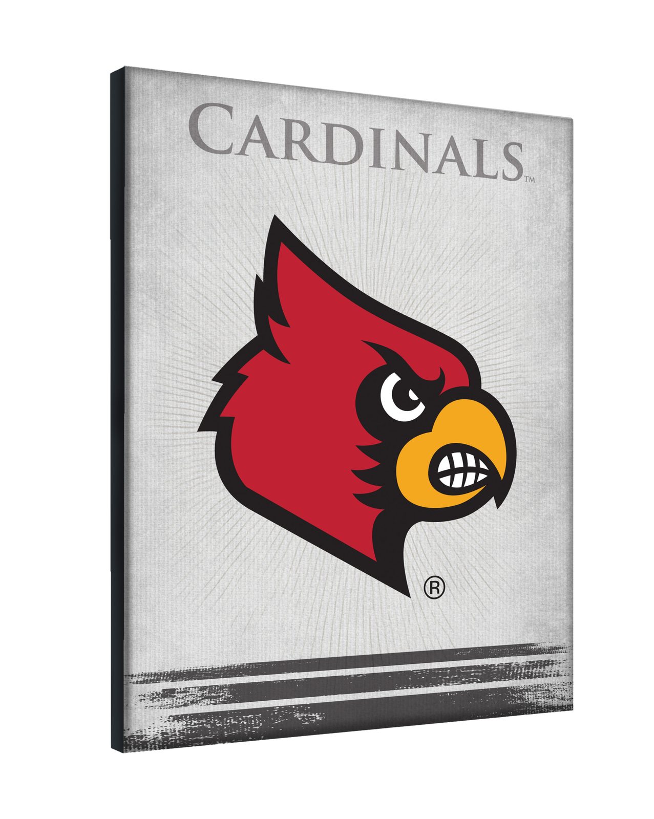 University of Louisville 15x20 Logo Canvas Wall Art 2 University of Louisville 15x20 Logo Canvas Wall Art - Image 2
