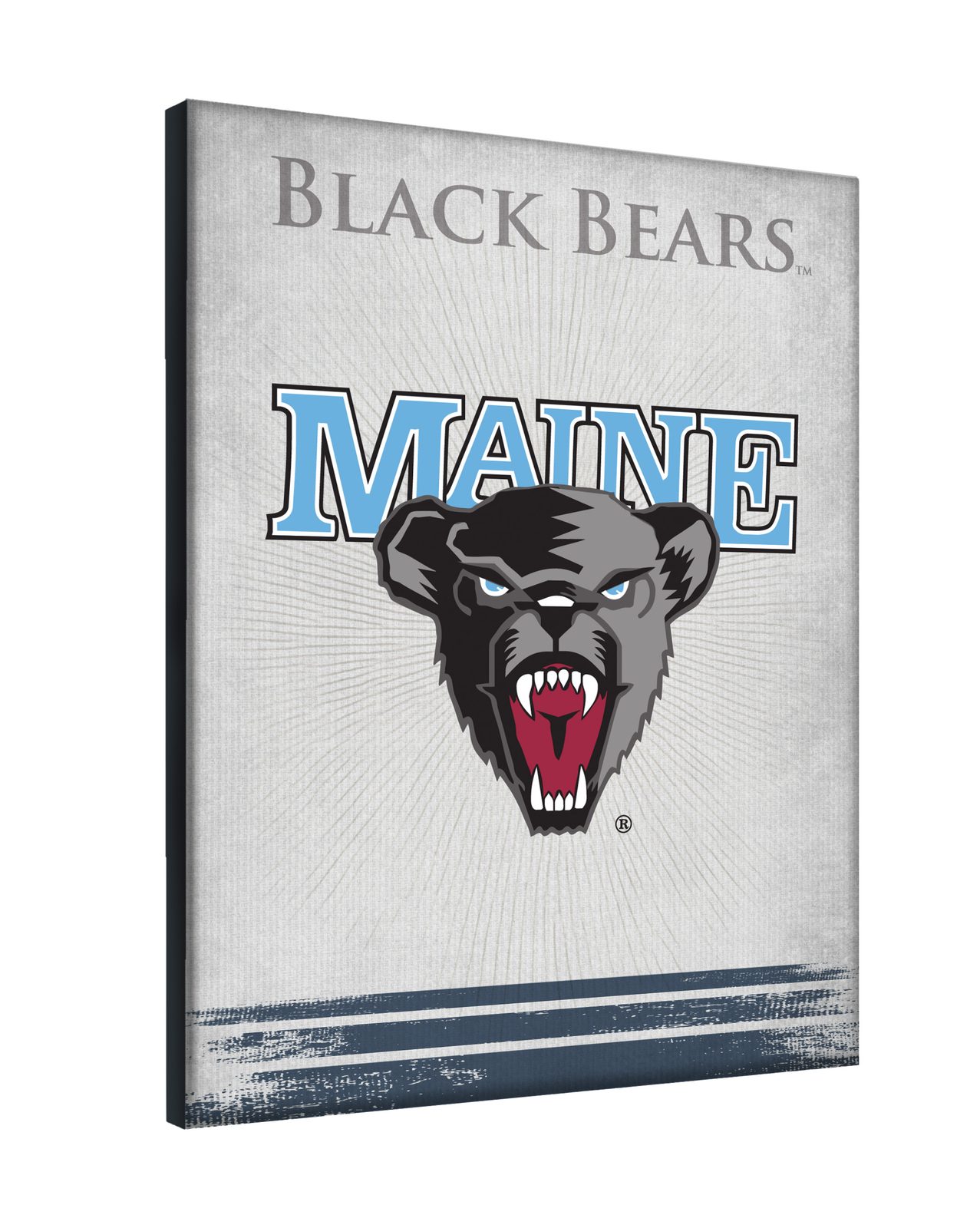 University of Maine 24x32 Logo Canvas Wall Art 2 University of Maine 24x32 Logo Canvas Wall Art - Image 2