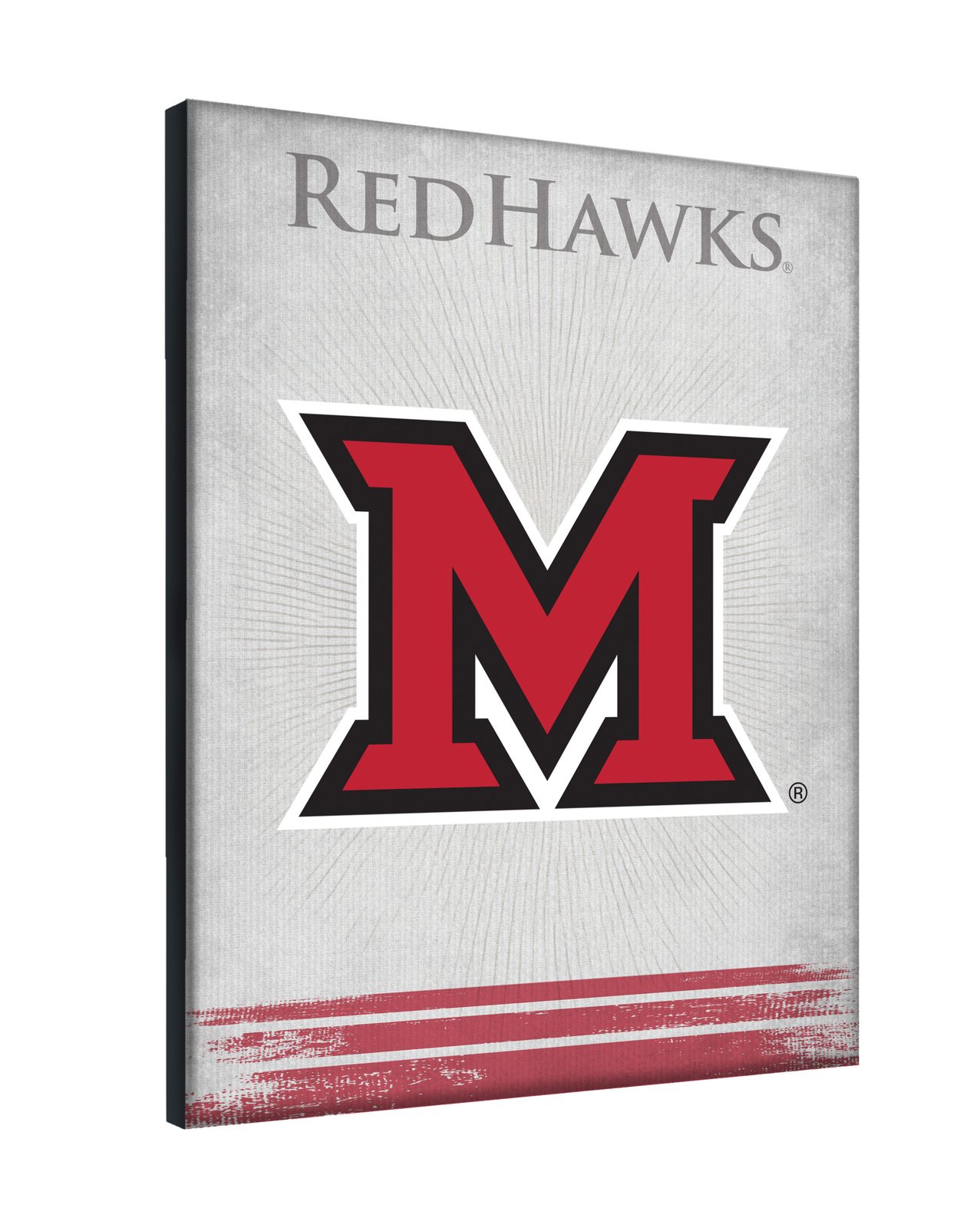 Miami University (OH) 15x20 Logo Canvas Wall Art 2 Miami University (OH) 15x20 Logo Canvas Wall Art - Image 2