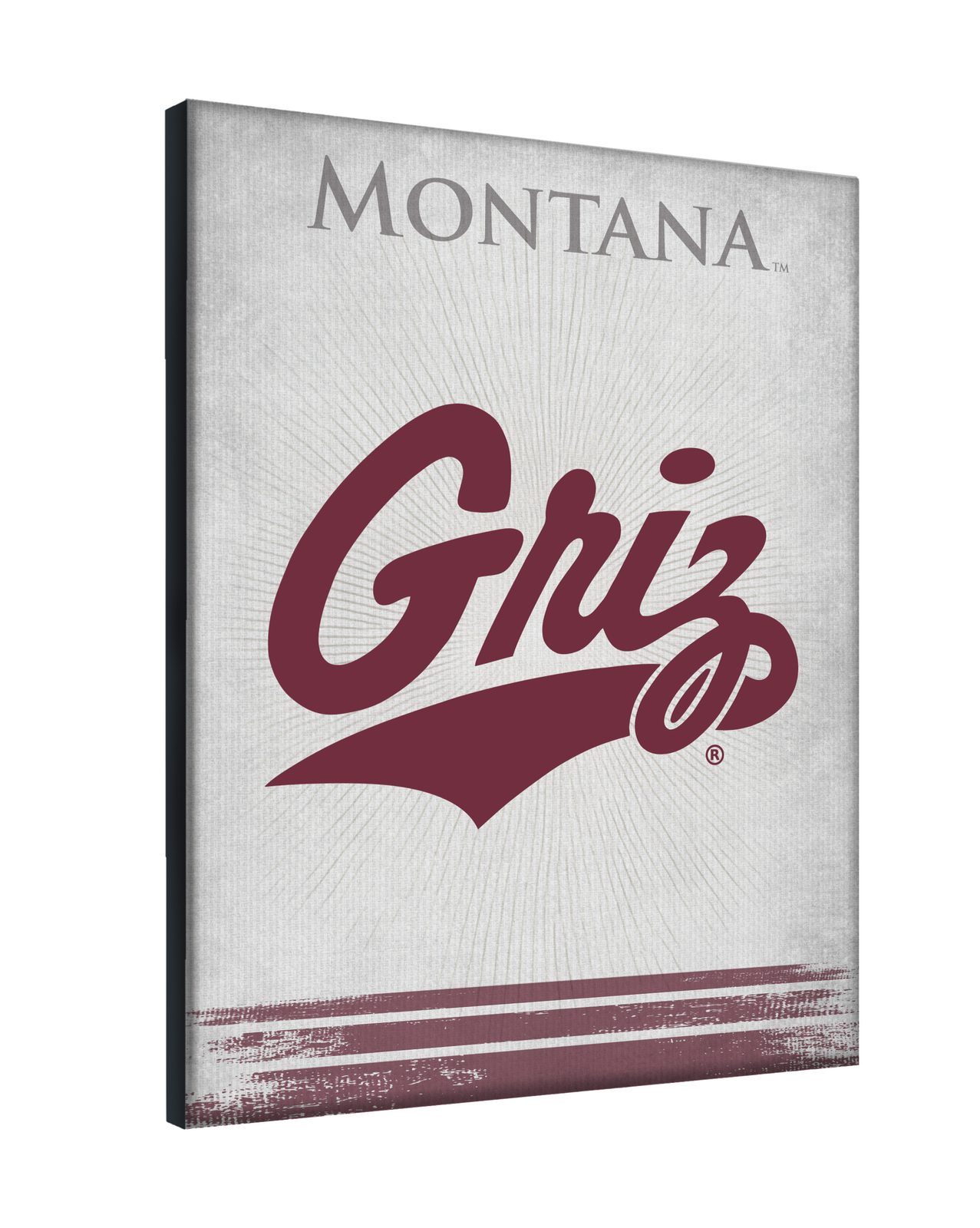 University of Montana 24x32 Logo Canvas Wall Art 2 University of Montana 24x32 Logo Canvas Wall Art - Image 2