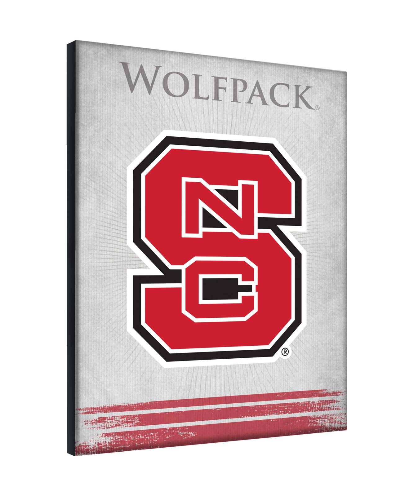 North Carolina State University 15x20 Logo Canvas Wall Art 2 North Carolina State University 15x20 Logo Canvas Wall Art - Image 2