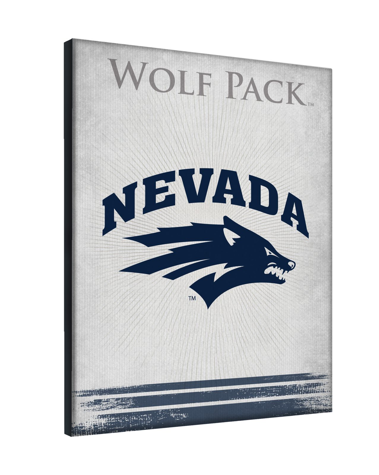 University of Nevada 15x20 Logo Canvas Wall Art 2 University of Nevada 15x20 Logo Canvas Wall Art - Image 2