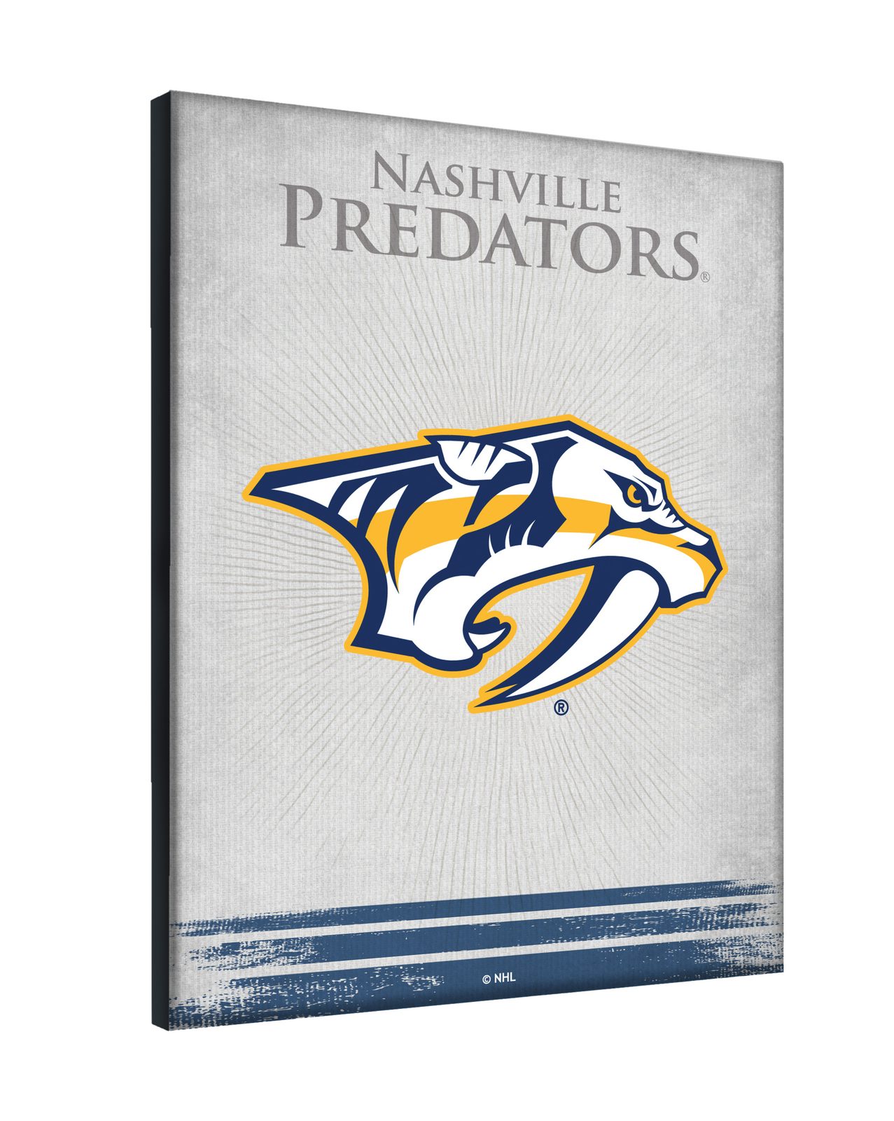 Nashville Predators 24x32 Logo Canvas Wall Art 2 Nashville Predators 24x32 Logo Canvas Wall Art - Image 2