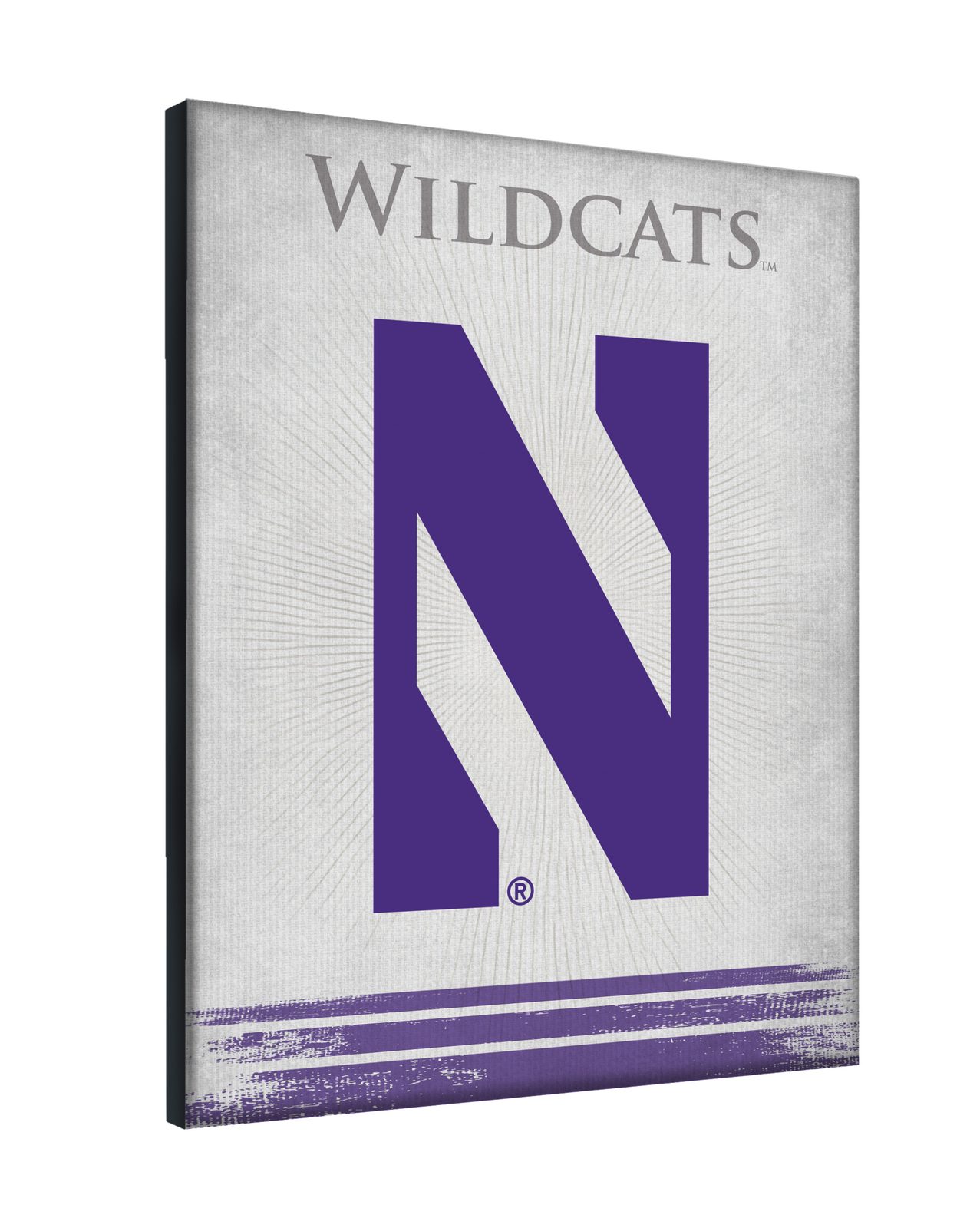 Northwestern University 15x20 Logo Canvas Wall Art 2 Northwestern University 15x20 Logo Canvas Wall Art - Image 2