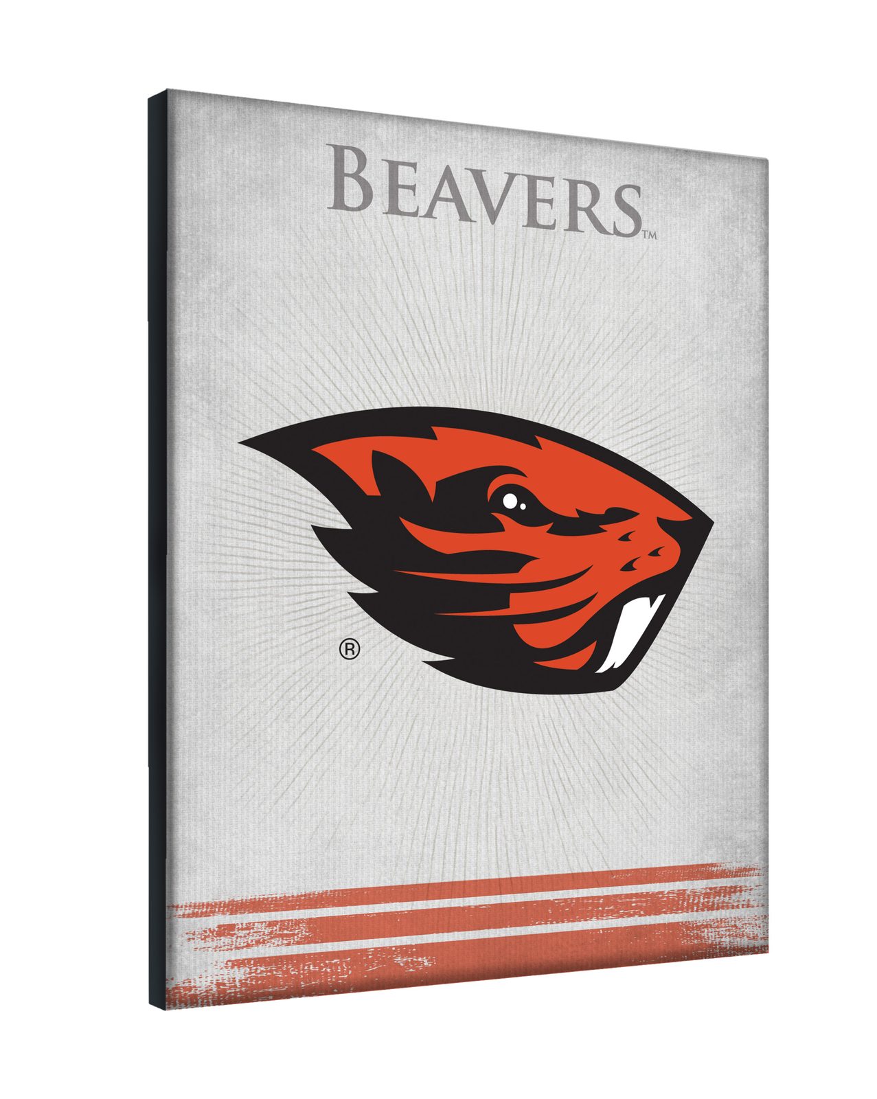 Oregon State University 15x20 Logo Canvas Wall Art 2 Oregon State University 15x20 Logo Canvas Wall Art - Image 2