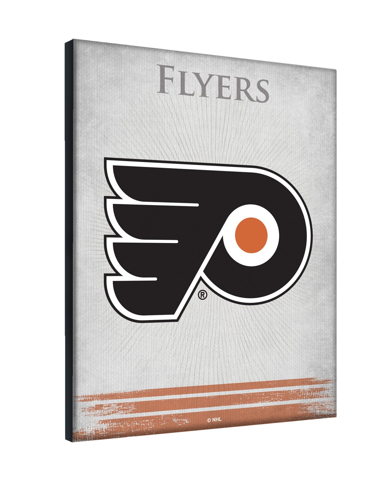 Philadelphia Flyers 15x20 Logo Canvas Wall Art 2 Philadelphia Flyers 15x20 Logo Canvas Wall Art - Image 2