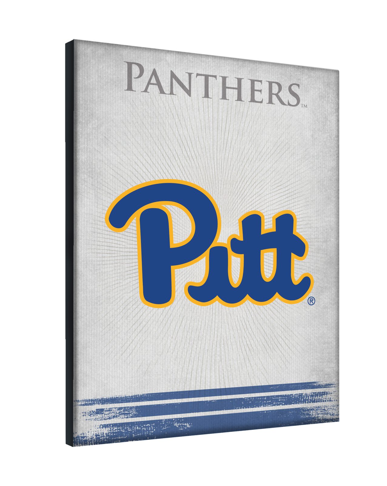 University of Pittsburgh 24x32 Logo Canvas Wall Art 2 University of Pittsburgh 24x32 Logo Canvas Wall Art - Image 2