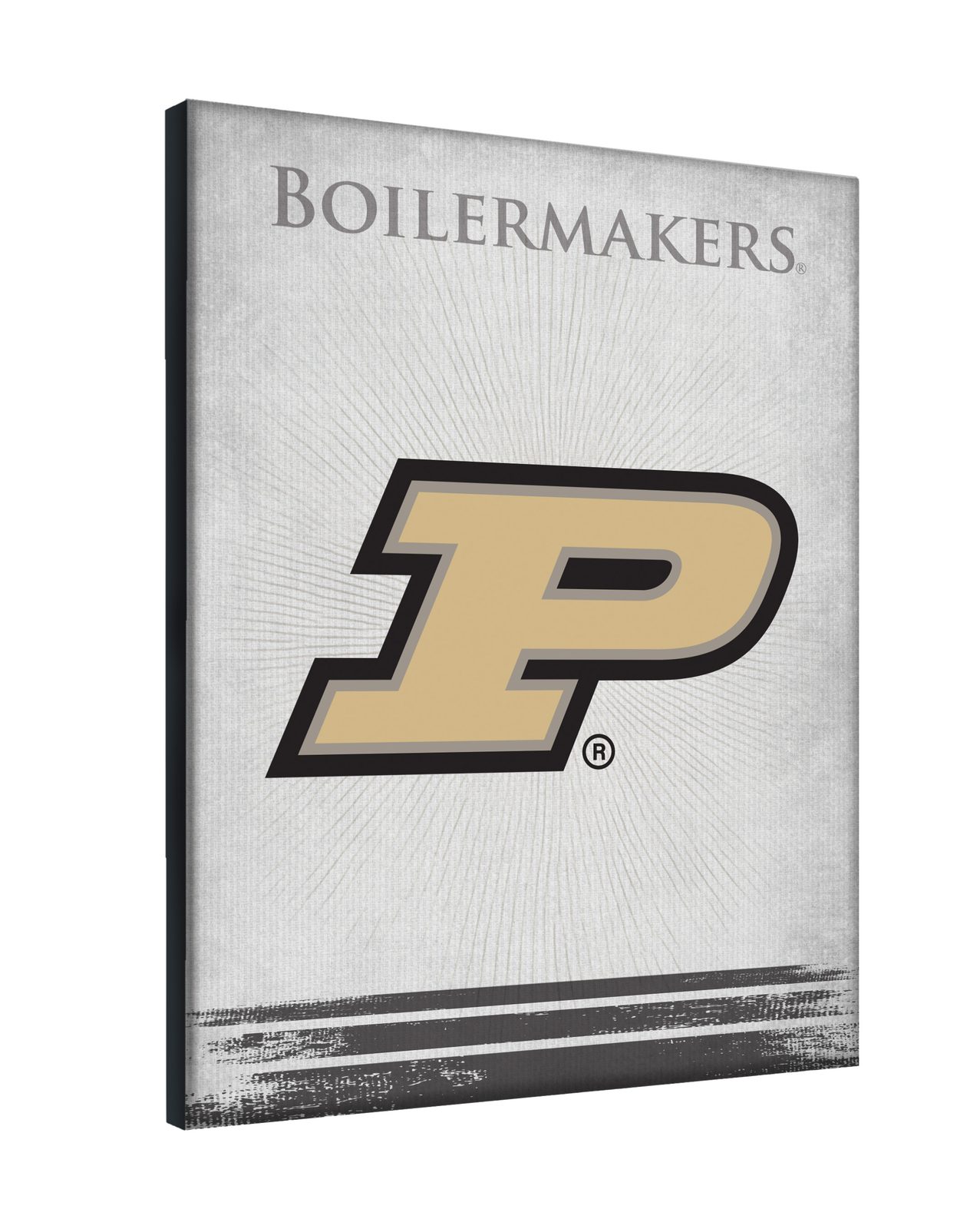Purdue 24x32 Logo Canvas Wall Art 2 Purdue 24x32 Logo Canvas Wall Art - Image 2